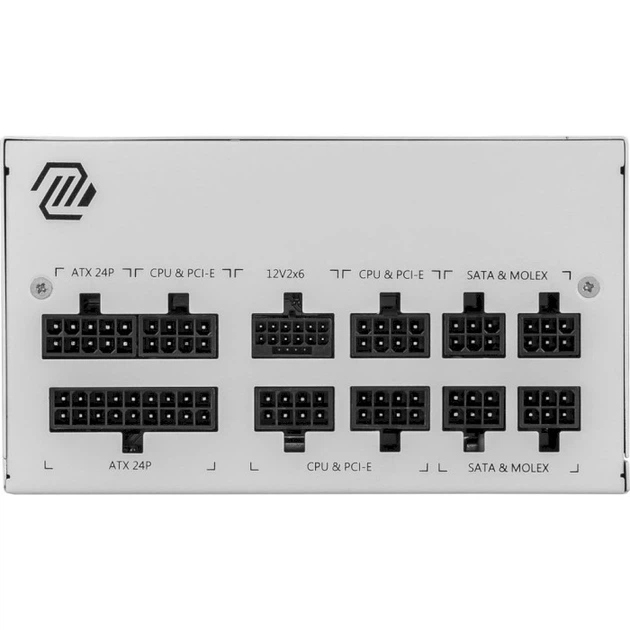 Блок питания 850W MSI (MAG A850GL PCIE5 WHITE) - изображение 6