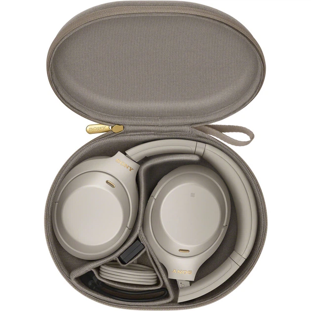 Наушники беспроводные Sony WH-1000XM4 Silver - Фото 8 Наушники беспроводные Sony WH-1000XM4 Silver - изображение 8