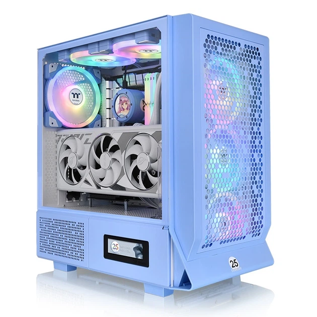 Корпус ThermalTake Ceres 330 TG ARGB Hydrangea Blue (CA-1Y2-00MFWN-00) - Фото 1 Корпус ThermalTake Ceres 330 TG ARGB Hydrangea Blue (CA-1Y2-00MFWN-00) - изображение 1