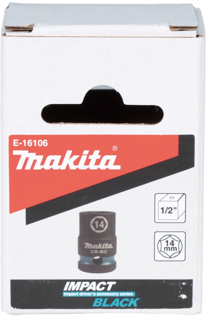 Ударна головка Makita 1/2" 14 мм E-16106 (0088381790758) - зображення 3