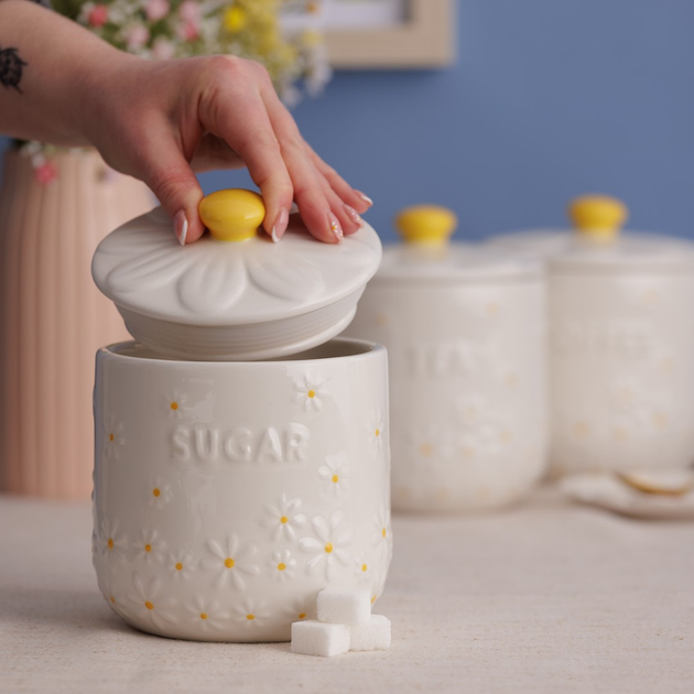 Контейнер для цукру Price & Kensington Daisy керамічний 15 x 12.4 см (5010853290706) - зображення 10