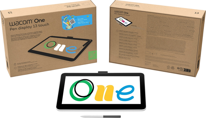 Tablet graficzny Wacom One 13 Touch (DTH134W0B) - obraz 6