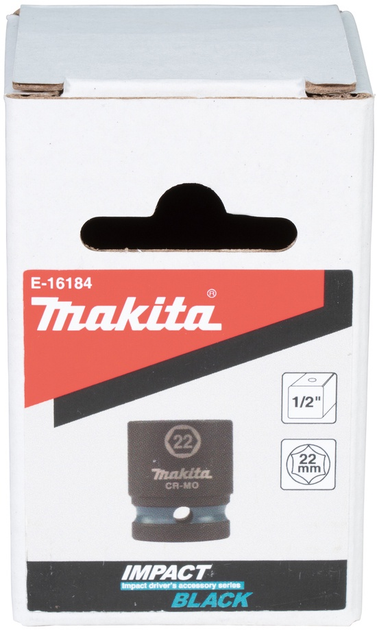Nasadka udarowa Makita 1/2" 22 mm E-16184 (0088381790833) - obraz 3