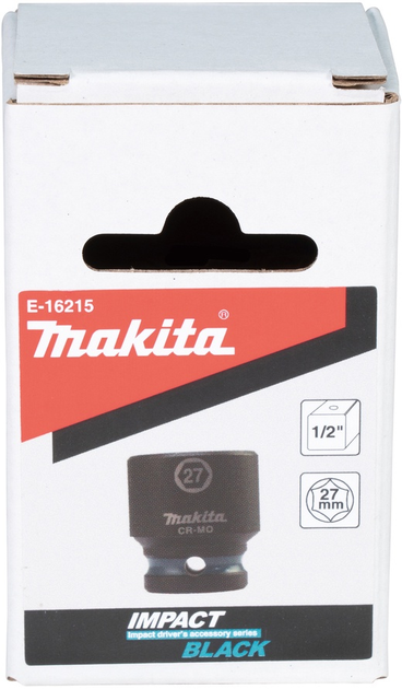 Nasadka udarowa Makita 1/2" 27 mm E-16215 (0088381790864) - obraz 3