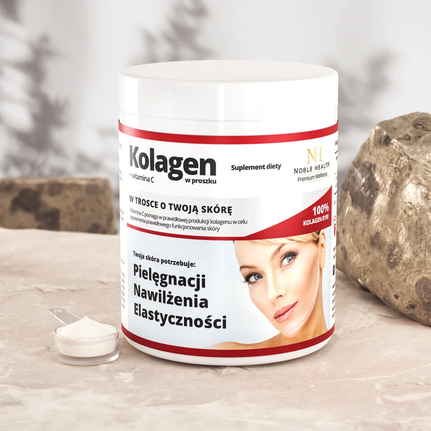 Харчова добавка Noble Health Рибний колаген у порошку + вітамін С 100 г (5906630600786) - зображення 4