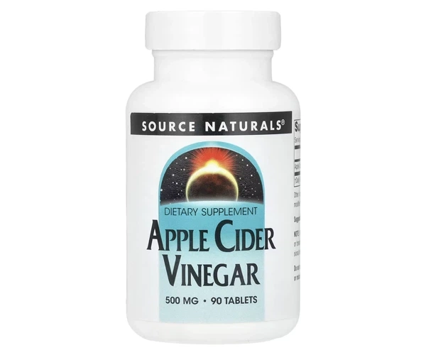 Яблучний уксус сідровий Source Naturals (Apple Cider Vinegar) 500 мг 90 шт - Фото 1 Яблучний уксус сідровий Source Naturals (Apple Cider Vinegar) 500 мг 90 шт - зображення 1