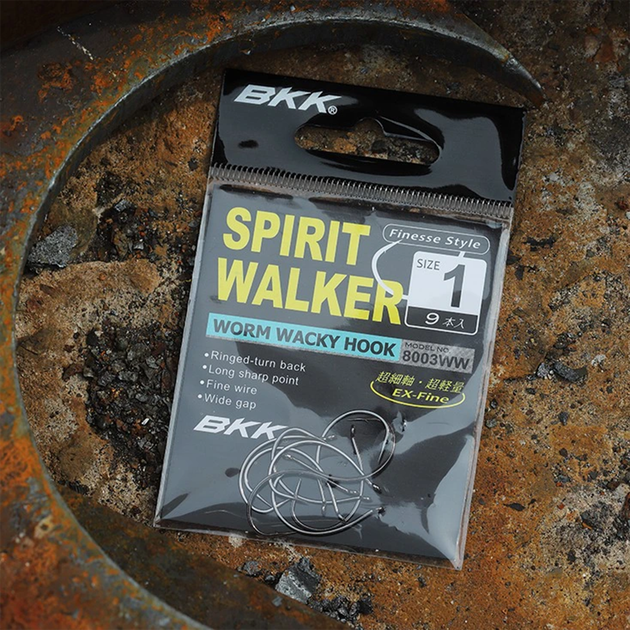 Крючок BKK Spirit Walker №2 (9шт) - Фото 5 Крючок BKK Spirit Walker №2 (9шт) - изображение 5