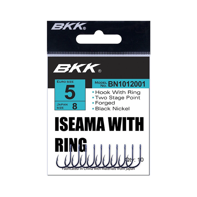 Крючок BKK Iseama-R Diamond №12 (10шт) - Фото 4 Крючок BKK Iseama-R Diamond №12 (10шт) - изображение 4