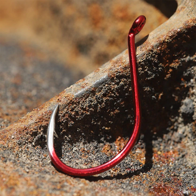 Крючок BKK Red Octopus Beak №2 (7шт) - Фото 4 Крючок BKK Red Octopus Beak №2 (7шт) - изображение 4