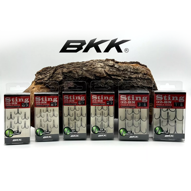 Крючок тройной BKK Treble Sting-32 BN №10 (7шт) - Фото 3 Крючок тройной BKK Treble Sting-32 BN №10 (7шт) - изображение 3