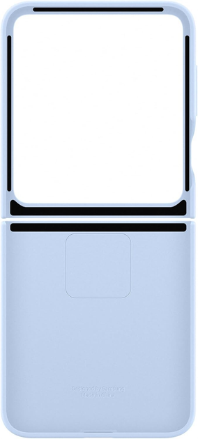Etui plecki Samsung Silicone Case with Ring do Galaxy Flip6 Blue (8806095620121) - obraz 2