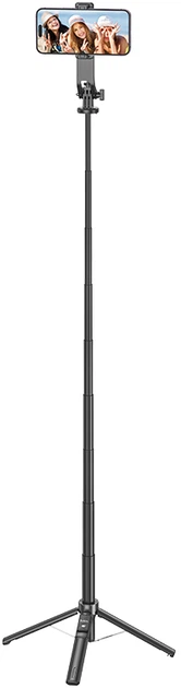 Трипод Hoco K21 Stream Bluetooth Black (6942007609975) - изображение 6