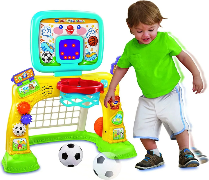 Інтерактивна іграшка Vtech 3-In-1 Sports Centre 814939 (англійська версія) (3417765335037) - зображення 4