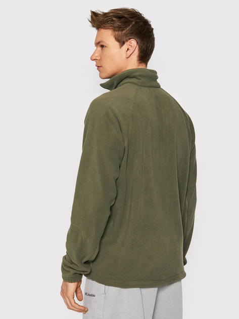 Толстовка на флісі на блискавці чоловіча Columbia M Fast Trek II FZ Flc 1420421397 XL Зелена (193855363748) - зображення 2
