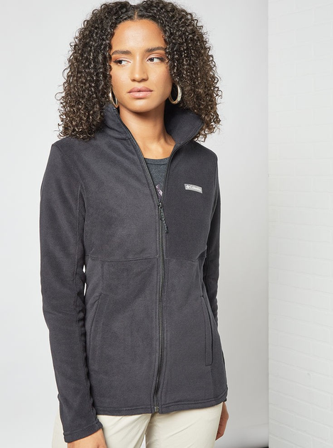 Bluza damska rozpinana streetwear polarowa Columbia Basin Trail Full Zip III 1938041010 XL Czarna (194004534880) - obraz 1
