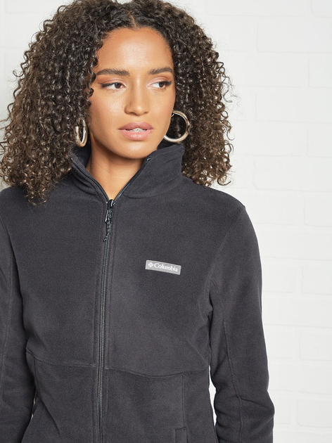 Bluza damska rozpinana streetwear polarowa Columbia Basin Trail Full Zip III 1938041010 S Czarna (194004534897) - obraz 4
