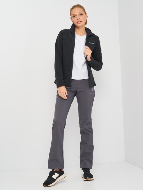 Bluza damska rozpinana streetwear polarowa Columbia Fast Trek II Jacket 1465351010 XL Czarna (886535600454) - obraz 3