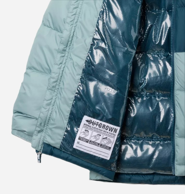 Підліткова зимова стьобана куртка для дівчинки Columbia U Pike Lake II Hdd Jacke 2050351461 M (141-149 см) Синя (198711064050) - зображення 3
