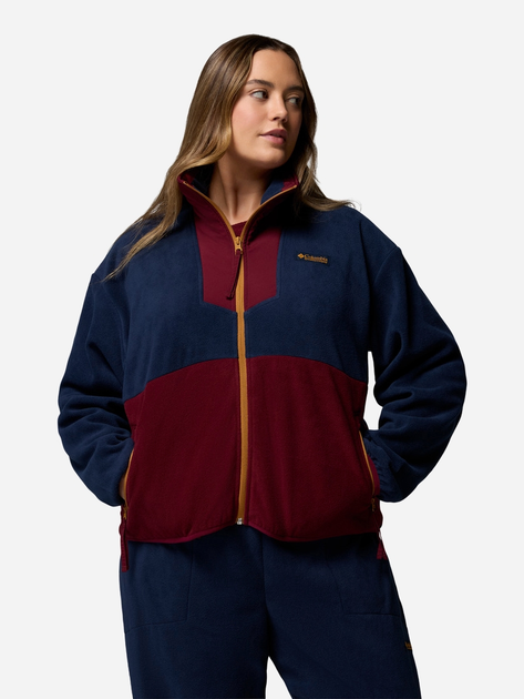 Bluza damska rozpinana streetwear polarowa Columbia Sequoia Grove Full Zip F 2085313463 XL Granatowa (198711079818) - obraz 1