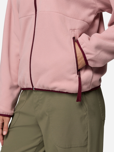 Bluza damska rozpinana streetwear polarowa Columbia Sequoia Grove Full Zip F 2085313658 M Różowa (198711079702) - obraz 7