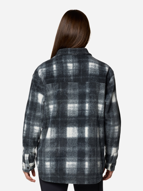 Kurtka przejściowa damska w kratę Columbia Benton Springs Shirt Jac 2085661191 M Szara (195981096880) - obraz 2