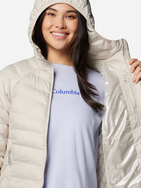 Куртка зимова коротка жіноча Columbia Powder Lite II Hdd Jkt W 2089391278 S Біла (195981271386) - зображення 5