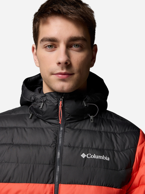Kurtka przejściowa męska z kapturem Columbia Powder Lite II Hdd Jkt 2086944864 XL Czerwona (195982979939) - obraz 6