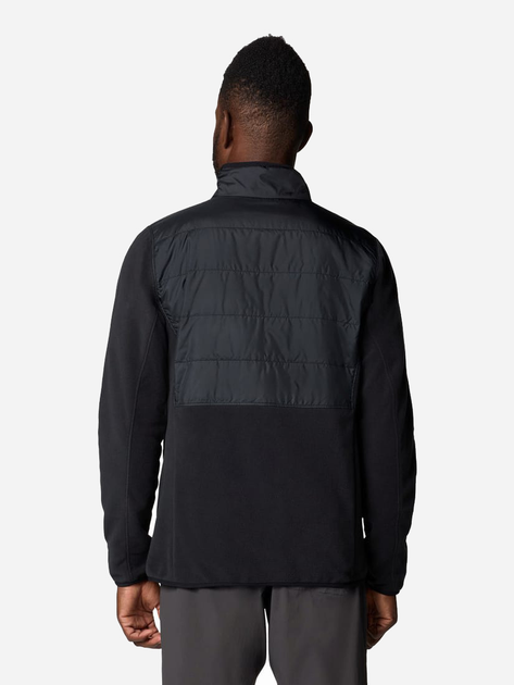 Bluza męska rozpinana streetwear polarowa Columbia Basin Butte FZ Fleece II 2101761010 XL Czarna (195981338218) - obraz 2