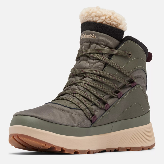 Zimowe buty trekkingowe damskie niskie Columbia Red Hills Oh V2 2100361326 36 (5US) 22 cm Ciemnozielone (195981606225) - obraz 6