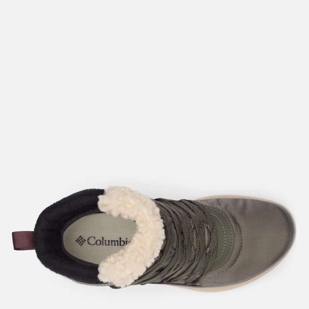 Zimowe buty trekkingowe damskie niskie Columbia Red Hills Oh V2 2100361326 36.5 (5.5US) 22.5 cm Ciemnozielone (195981606232) - obraz 9