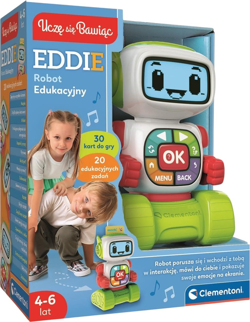 Edukacyjny robot Clementoni Eddie (50411) - obraz 1