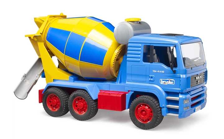 Samochód zabawkowy Bruder Betoniarka Man TGA (4001702010638) - obraz 3