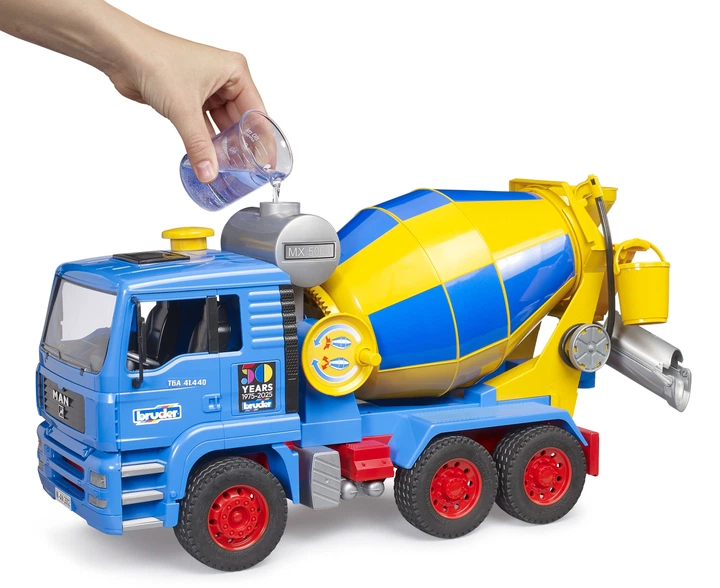 Samochód zabawkowy Bruder Betoniarka Man TGA (4001702010638) - obraz 6