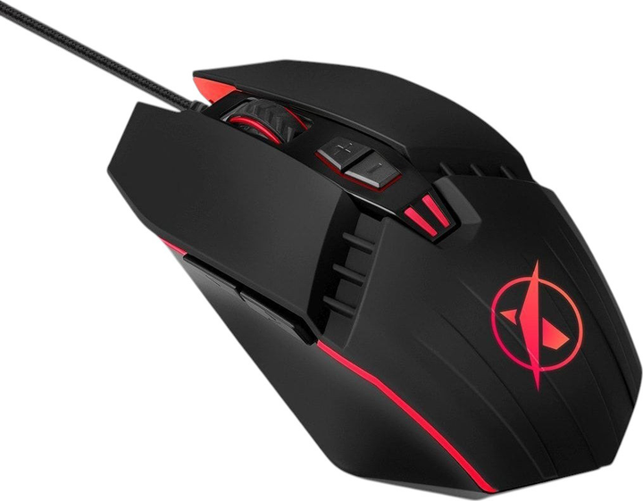 Mysz Niceboy ORYX M200 USB Black/Red (8594182423686) - obraz 3