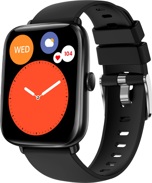 Smartwatch Niceboy Watch Lite 3 Black (8594182426649) - obraz 1