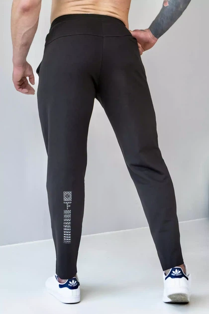 Чоловічі штани прямого крою 4XL (212664) - зображення 2