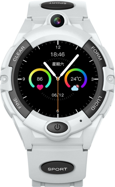 Smartwatch dla dzieci Bemi SPORT White (BWSPR1WH) - obraz 2