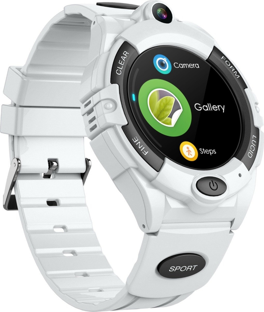 Smartwatch dla dzieci Bemi SPORT White (BWSPR1WH) - obraz 3