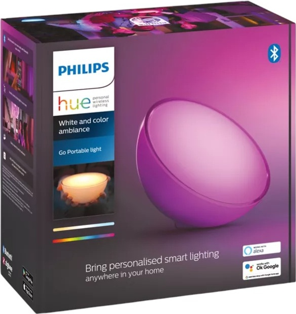 Inteligentna lampa stołowa Philips Hue COL Go V2 EU Biała (7602031P7) - obraz 3