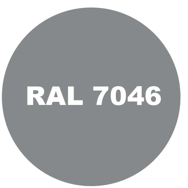 Фарба еластична Feidal Elastic Matt матова для бетону, дерева та металу RAL 7046 Сіра 1.2 кг - зображення 2