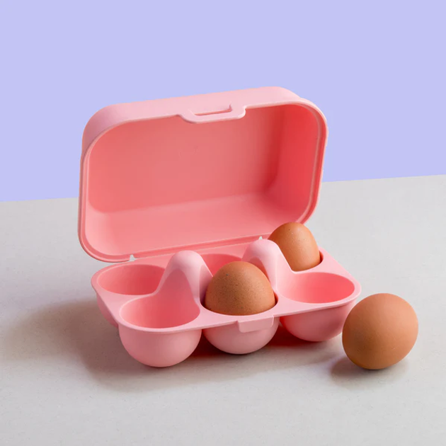 Pojemnik na jajka Koziol Eggs To Go Mini na 6 szt Sweet Pink (4002942704806) - obraz 3