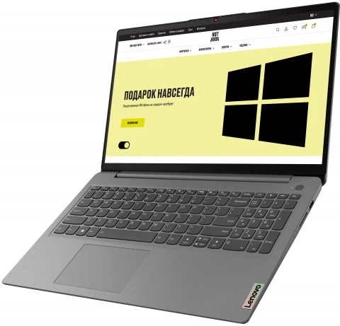 Ноутбук 15.6" Lenovo IdeaPad 3 15ITL6 (82H801EJUS) Artic Gray - Фото 3 Ноутбук 15.6" Lenovo IdeaPad 3 15ITL6 (82H801EJUS) Artic Gray - изображение 3