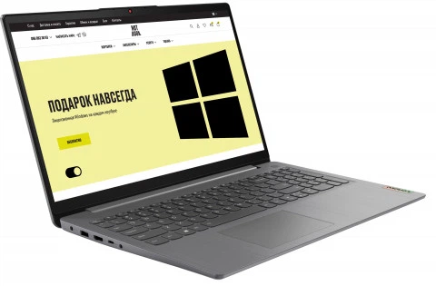 Ноутбук 15.6" Lenovo IdeaPad 3 15ITL6 (82H801EJUS) Artic Gray - Фото 4 Ноутбук 15.6" Lenovo IdeaPad 3 15ITL6 (82H801EJUS) Artic Gray - изображение 4