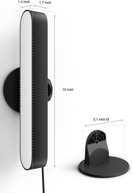 Moduł rozszerzający do panelu LED Philips Hue Play Extension Pack 1PC EUUKAUNZ Black (8718696170731) - obraz 2