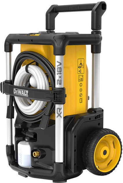 Bezszczotkowa myjka ciśnieniowa DeWalt 18V XR bez akumulatora i ładowarki (DCMPW1600N-XJ) - obraz 1