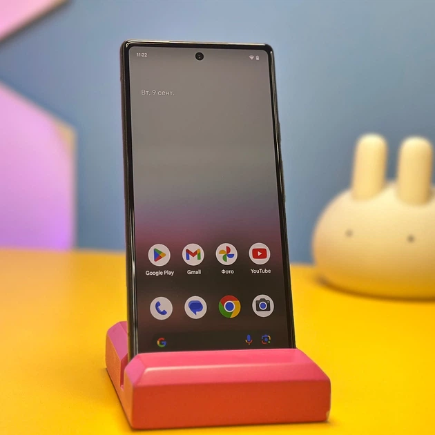 Смартфон Google Pixel 6a 6/128GB Chalk (6682) Б/У [144952] – фото