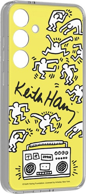 Wymienna plytka Samsung Keith Harring Flipsuit Card for Samsung Galaxy S24 Plus (GP-TOS926SBBYW) - obraz 3