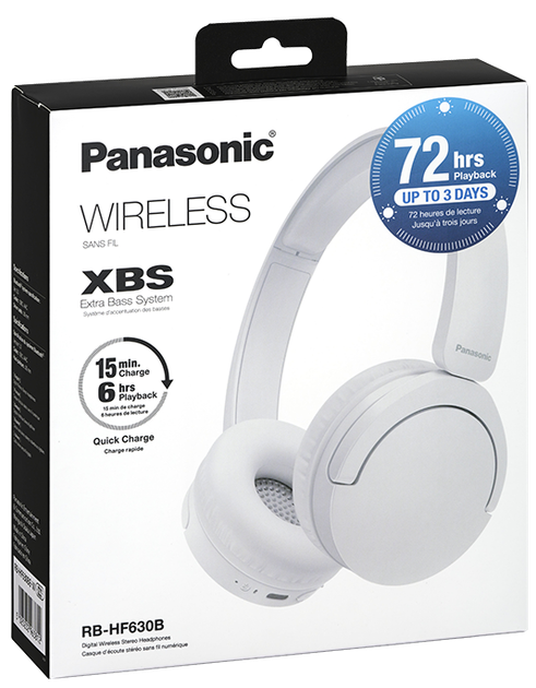 Навушники Panasonic RB-HF630BE-W Bluetooth 5.3 Білий - зображення 9