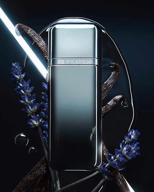 Парфумована вода для чоловіків Carolina Herrera 212 VIP Black Elixir 100 мл (8411061105016) - зображення 3