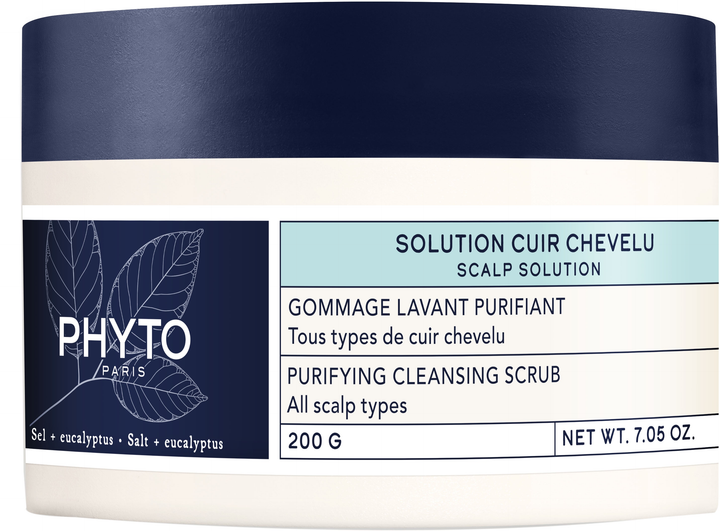 Очищувальний скраб Phyto Scalp Solutions Exfoliating для волосся та шкіри голови 200 г (3701436913359) - зображення 1